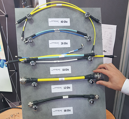 cordons coaxiaux, liaisons hyperfréquences