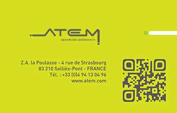 carte visite atem 